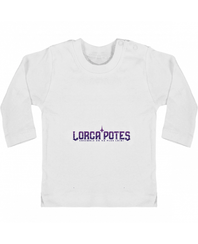 T-shirt bébé Logo Lorca'Potes manches longues du designer Gerome En Live