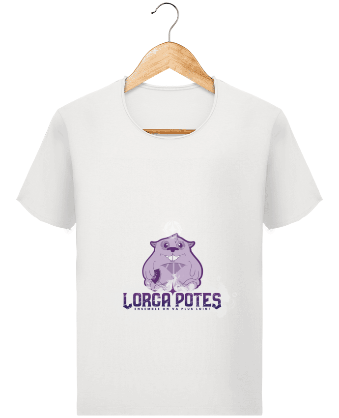  T-shirt Homme vintage Lorca'Potes avec Popote par Gerome En Live