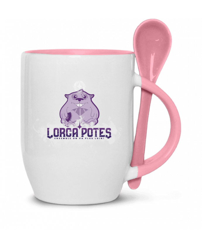  Tasse cuillère Lorca'Potes avec Popote par Gerome En Live