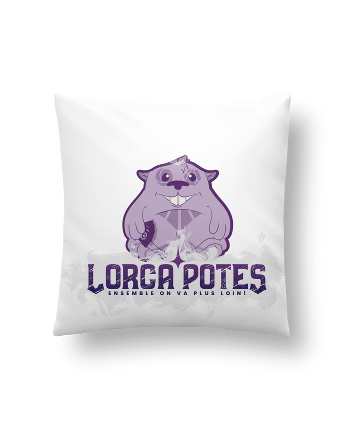 Coussin Lorca'Potes avec Popote par Gerome En Live