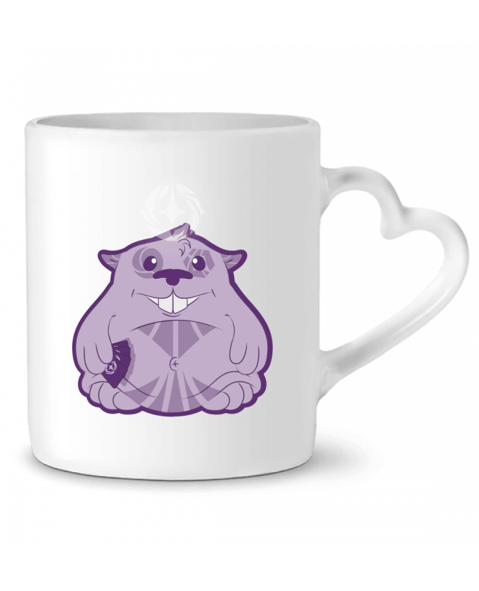 Mug coeur Popote Enchanté par Gerome En Live