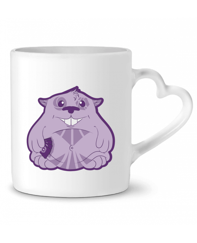 Mug coeur Popote Solo par Gerome En Live