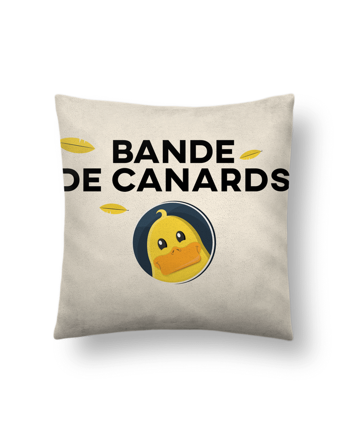 Cushion suede touch 45 x 45 cm Bande de canards by tunetoo