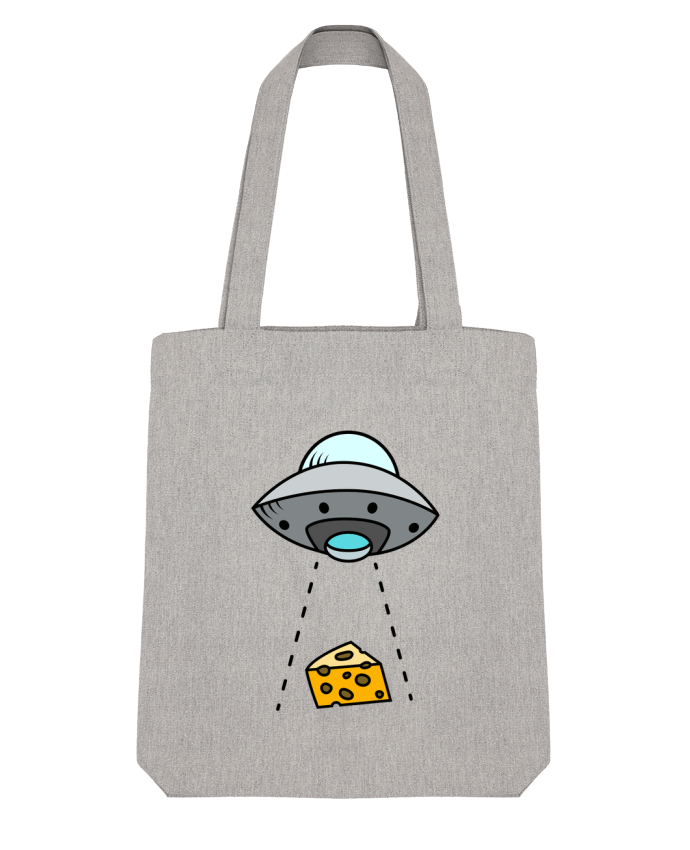 Tote Bag Stanley Stella Extraterrestre Enlèvement Fromage par NicolasLebrun 