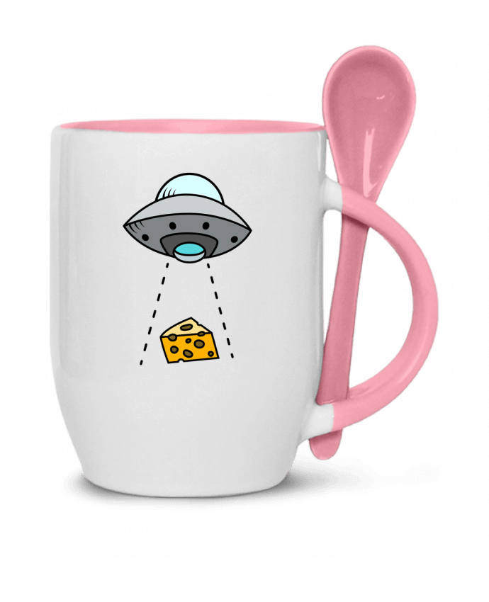  Tasse cuillère Extraterrestre Enlèvement Fromage par NicolasLebrun