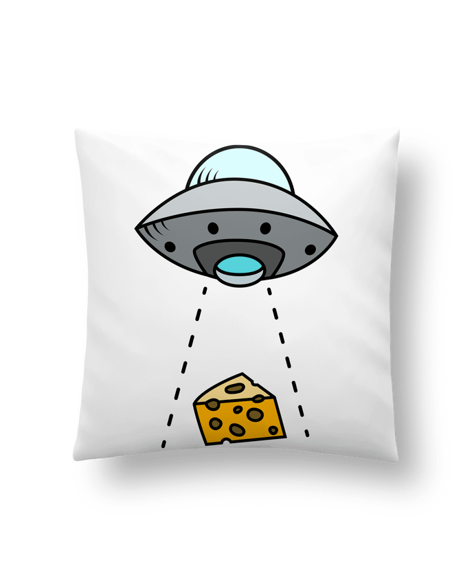 Coussin Extraterrestre Enlèvement Fromage par NicolasLebrun