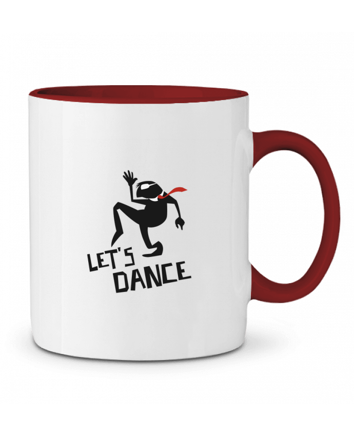 Mug bicolore Let's dance! Rickydule