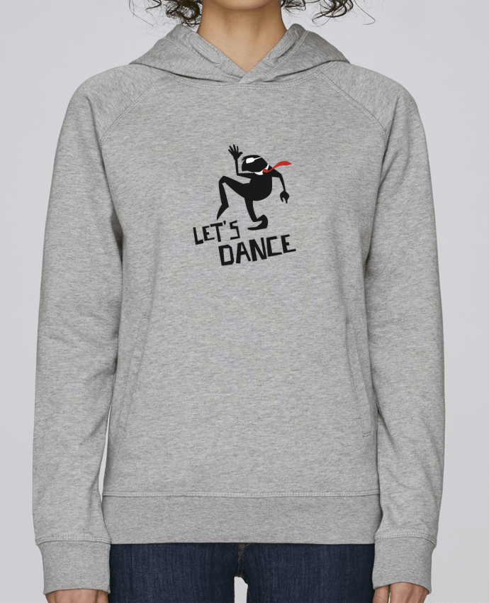 Sweat capuche femme Let's dance! par Rickydule