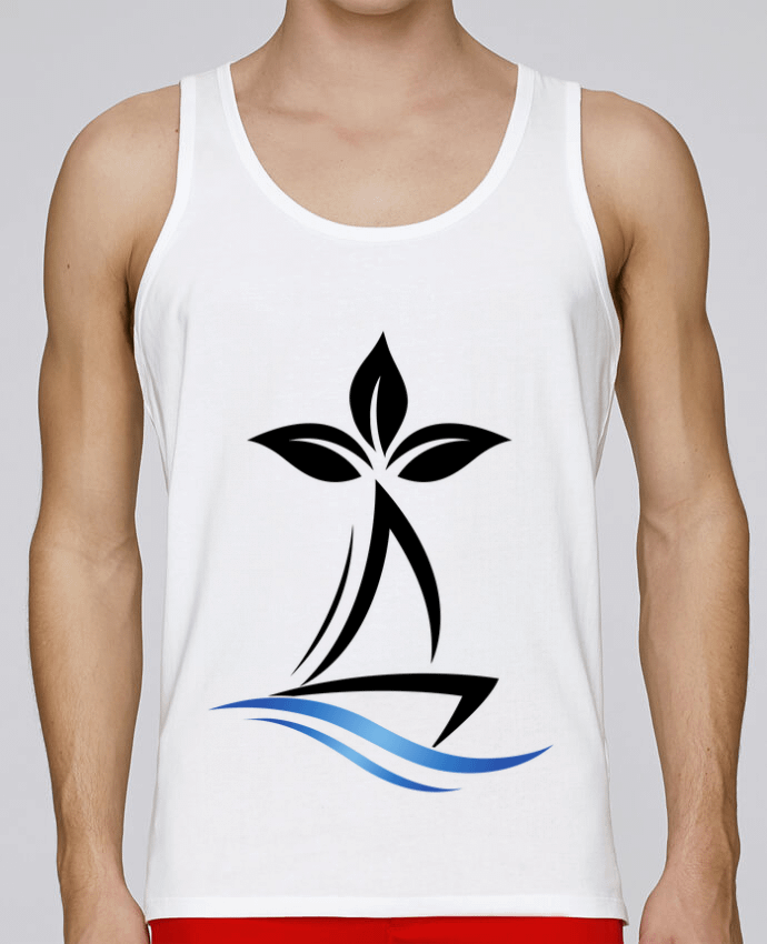 Débardeur homme Hermine Bateau par Graphic Vision 100% coton bio