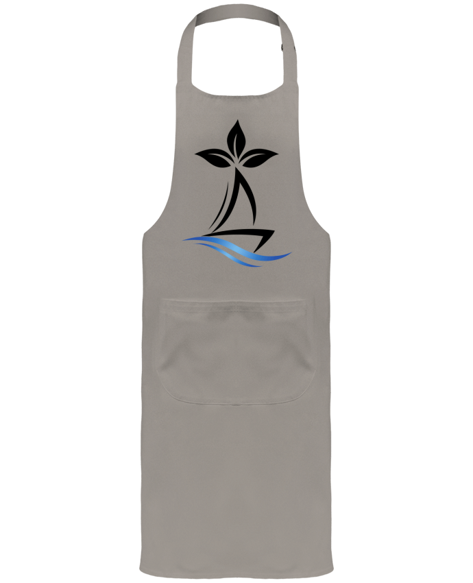 Tablier avec poches Hermine Bateau par Graphic Vision