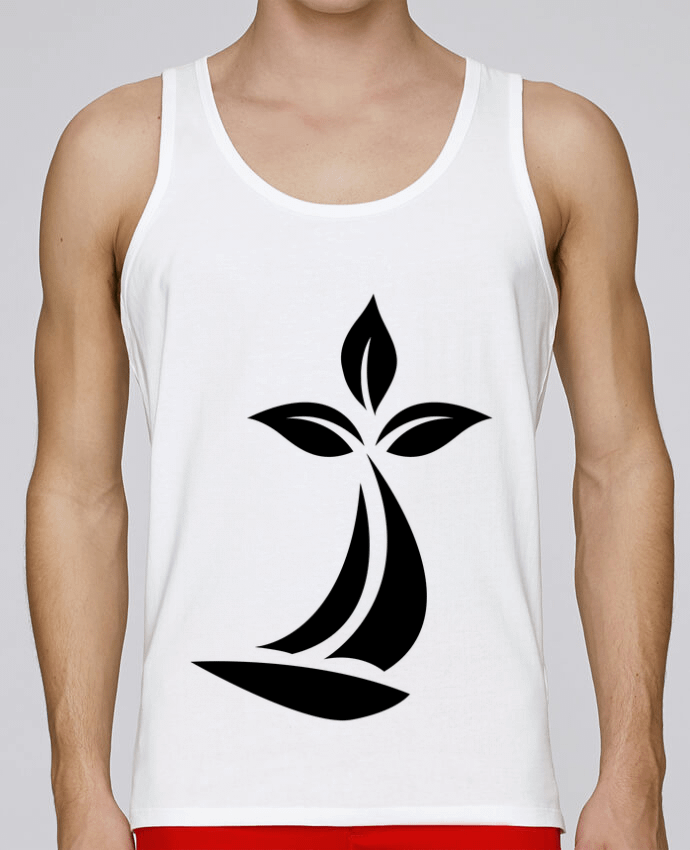 Débardeur homme Hermine Surf par Graphic Vision 100% coton bio
