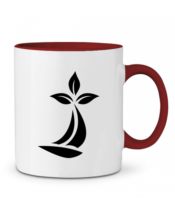 Mug bicolore Hermine Surf Graphic Vision