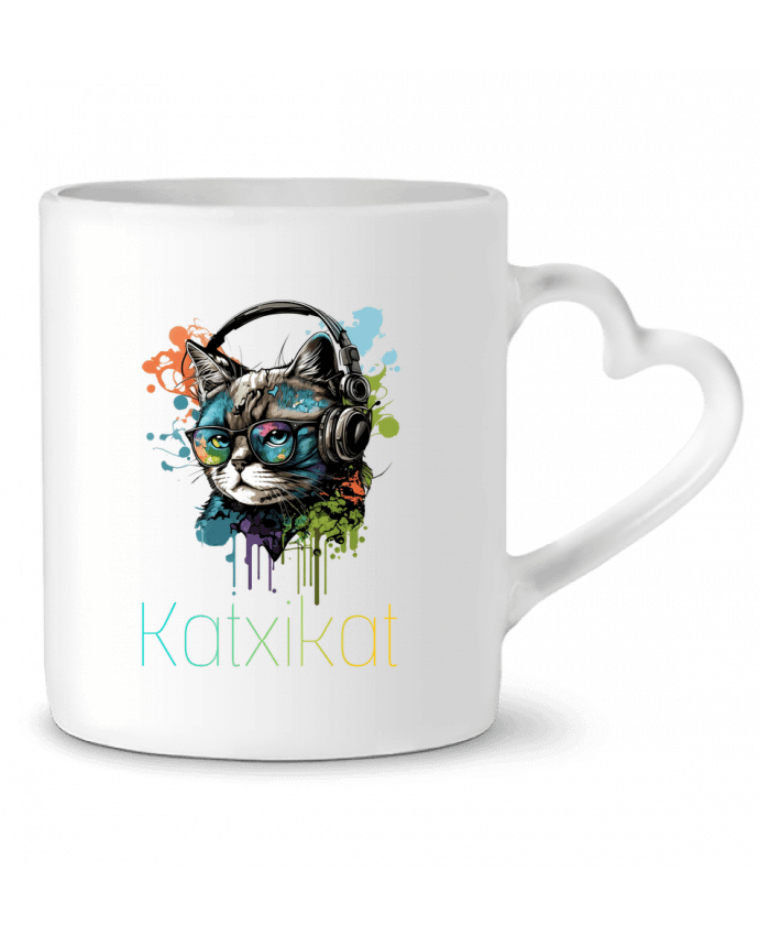 Mug coeur Katxikat colors 1 par KATXIKAT