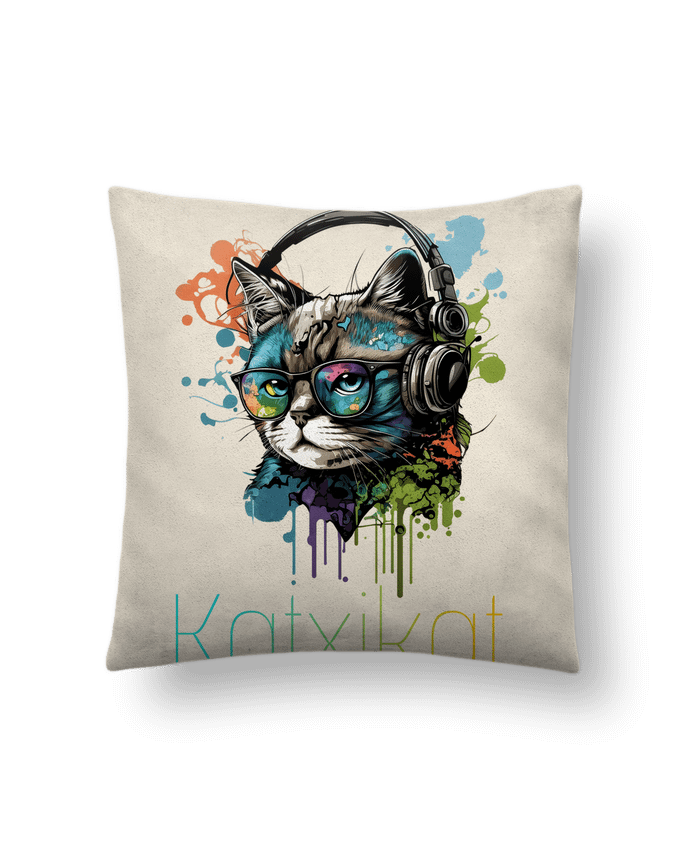 Coussin suédine Katxikat colors 1 par KATXIKAT