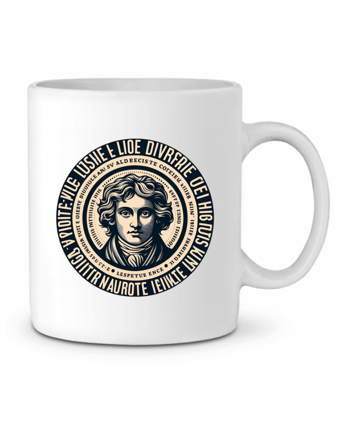 Ceramic Mug Portrait vintage d'un inconnu by Killmooze