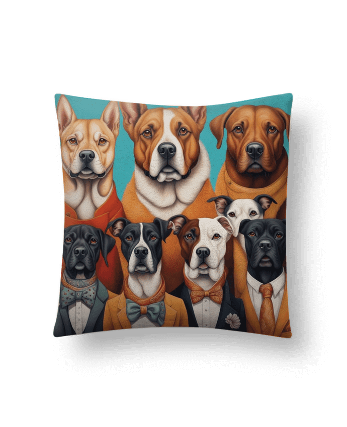 Coussin suédine arte de pedros Eduardo Vidal ART par Eduardo Vidal 