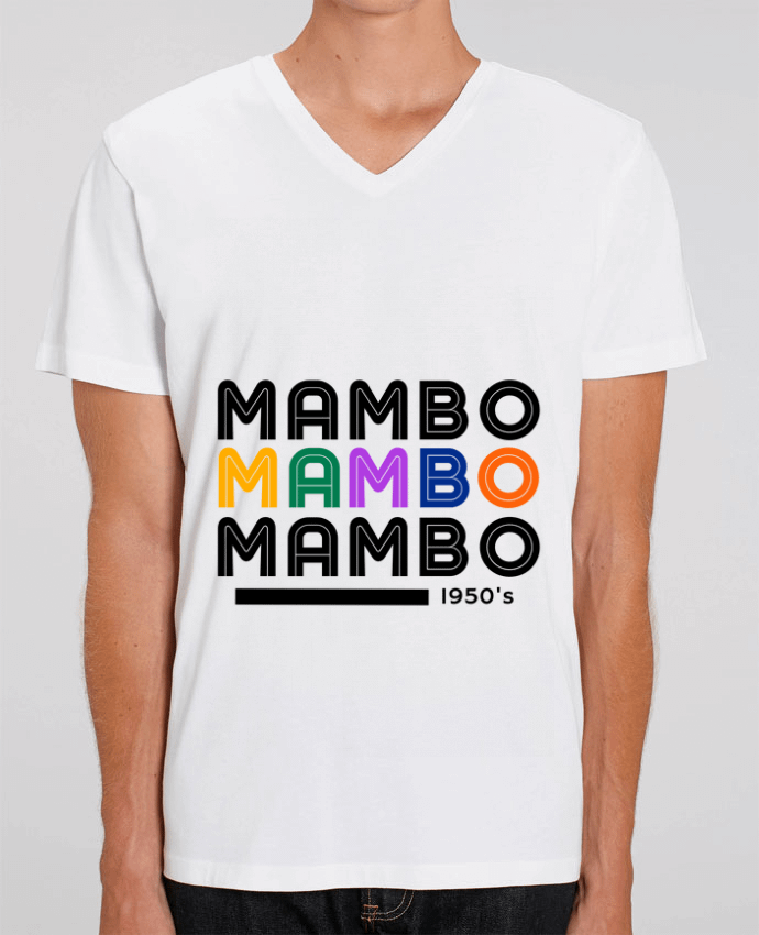 T-shirt homme Mambo 3 retro 1950 par my-dance