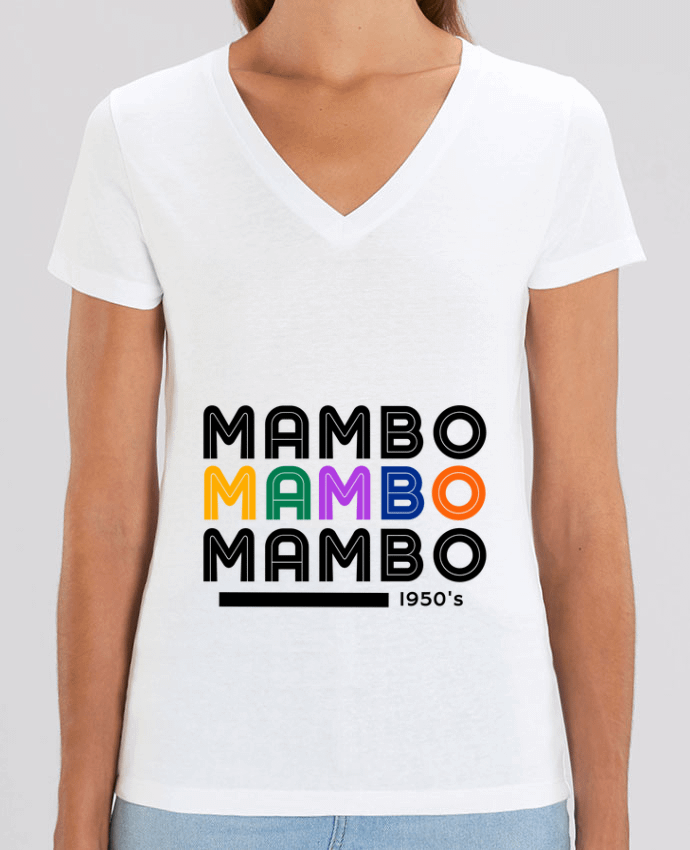 Tee-shirt femme Mambo 3 retro 1950 Par  my-dance