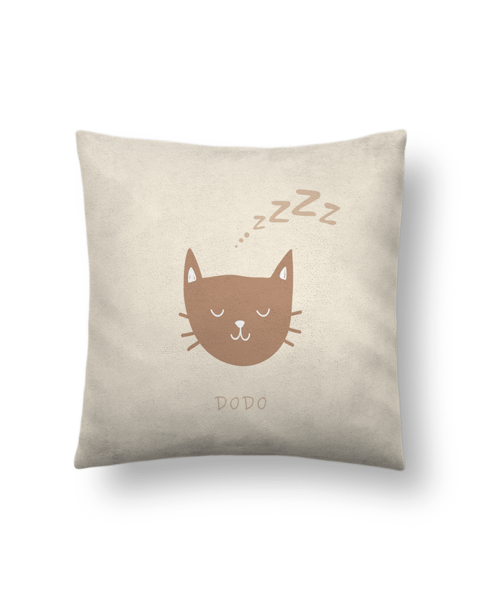Coussin suédine DODO par Claire