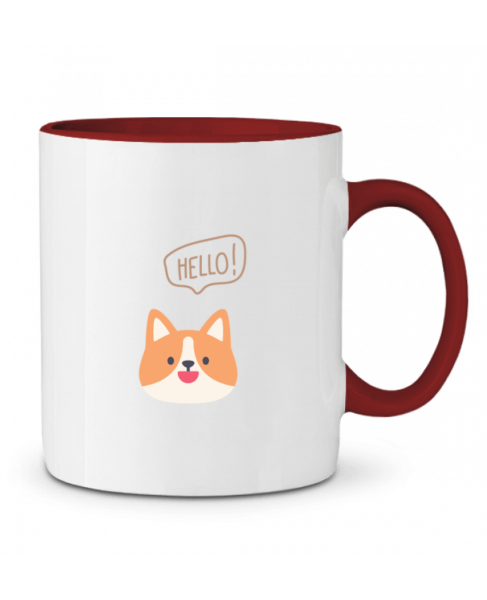 Mug bicolore Hello Claire