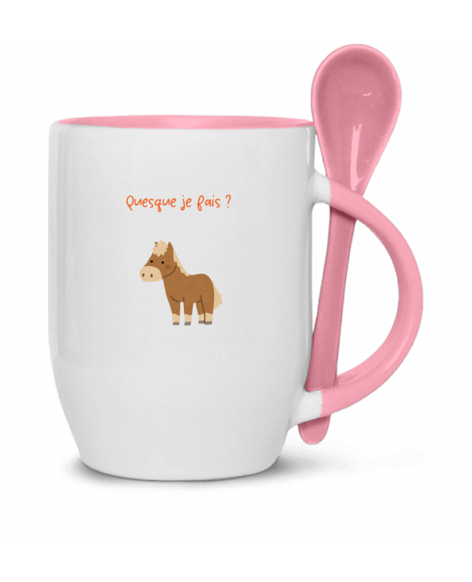  Tasse cuillère Quesque je fais ? par Claire