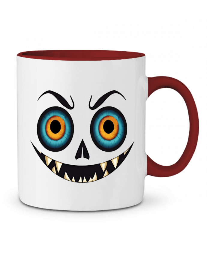 Mug bicolore Risa terrorífica 33designerarte