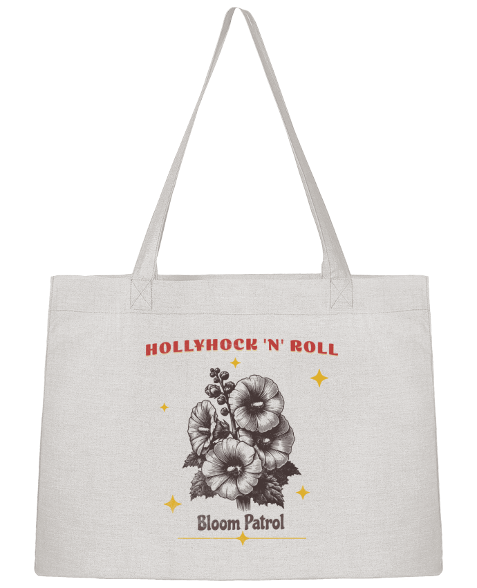 Sac Shopping Hollyhock 'n' Roll par Mona Designs