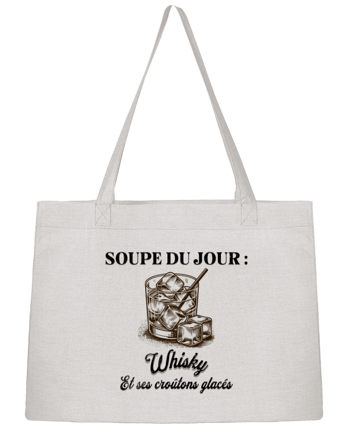 Sac Shopping Soupe du jour : Whisky par Mona Designs