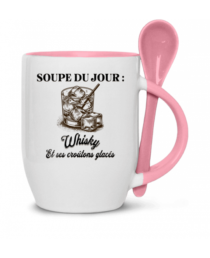  Tasse cuillère Soupe du jour : Whisky par Mona Designs
