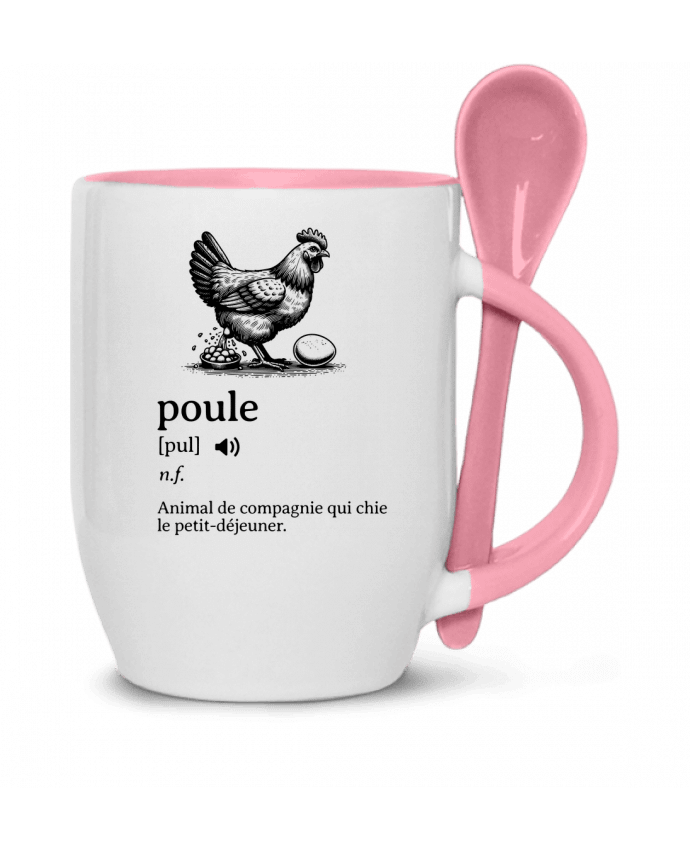  Tasse cuillère Poule Définition par Mona Designs