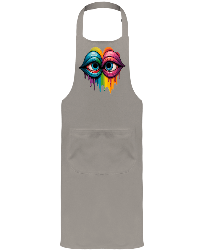 Tablier avec poches LOOK AT ME par 33designerarte