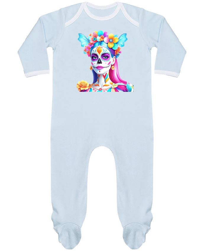 Body Pyjama Bébé DAY OF THE DEAD par 33designerarte