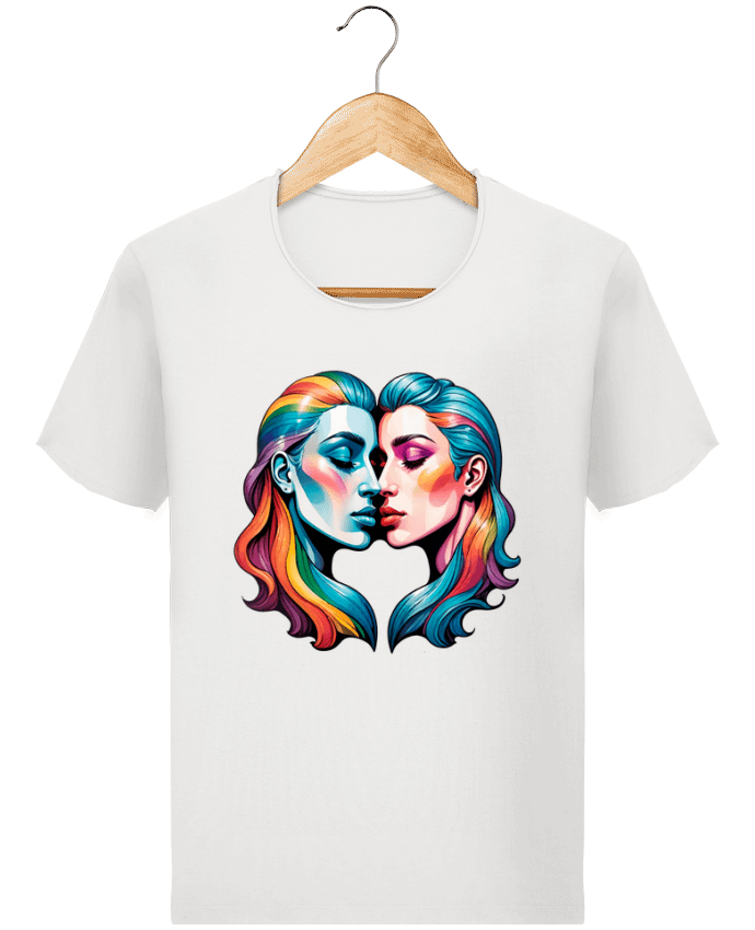  T-shirt Homme vintage LOVE WITHOUT LIMITS par 33designerarte