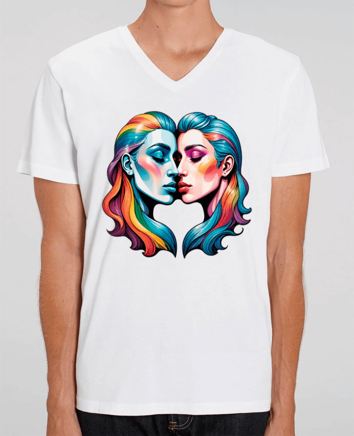 T-shirt homme LOVE WITHOUT LIMITS par 33designerarte