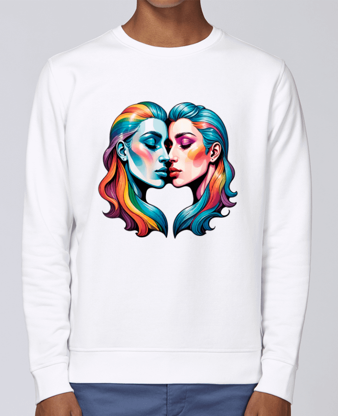 Sweatshirt LOVE WITHOUT LIMITS par 33designerarte