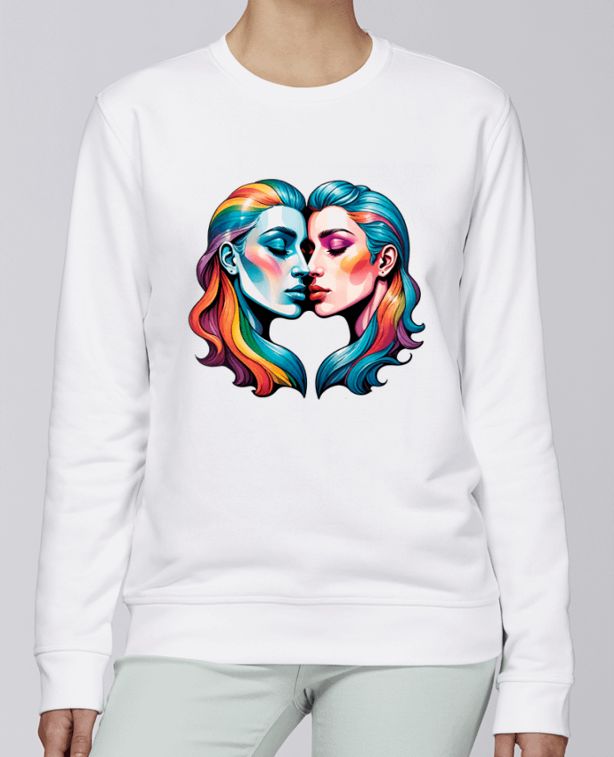 Sweatshirt LOVE WITHOUT LIMITS par 33designerarte