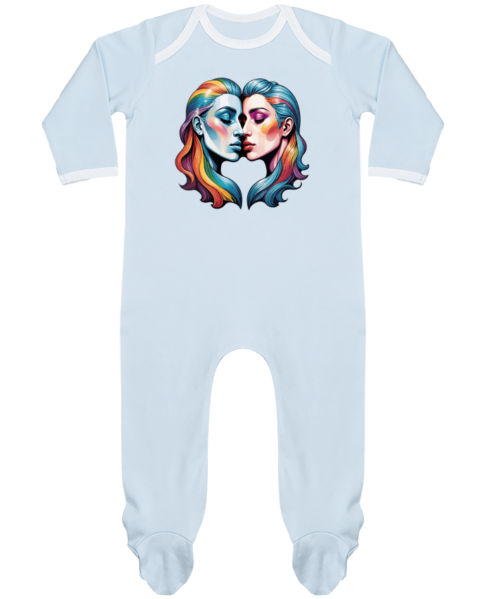 Body Pyjama Bébé LOVE WITHOUT LIMITS par 33designerarte