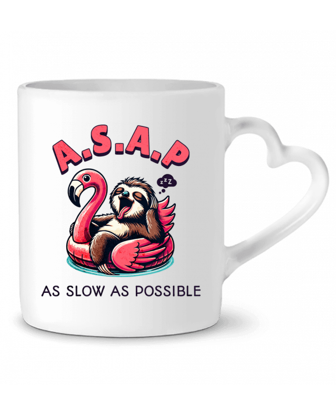 Mug coeur A.S.A.P par Mona Designs