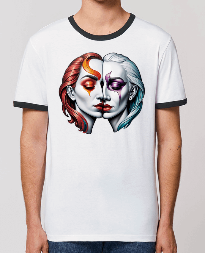 T-shirt Pareja con Amor par 33designerarte