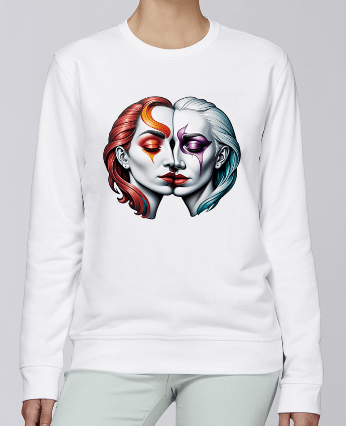 Sweatshirt Pareja con Amor par 33designerarte