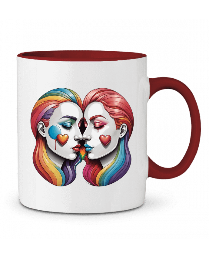 Mug bicolore Friendship 33designerarte