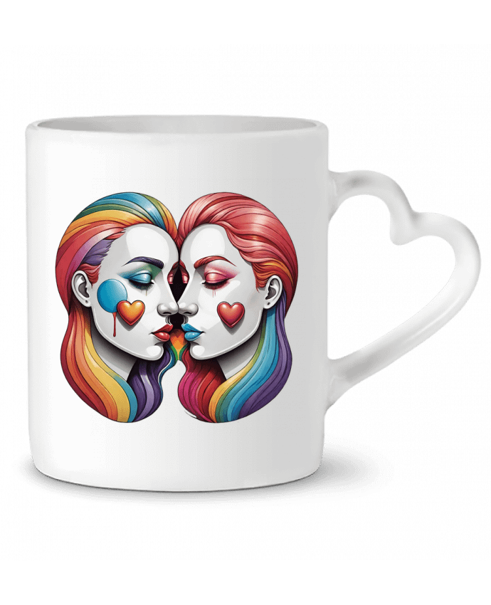 Mug coeur Friendship par 33designerarte