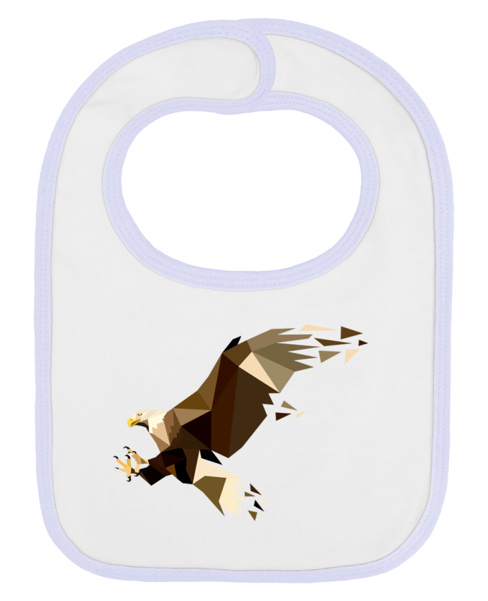 Bavoir bébé uni Aigle par MozKat Studio
