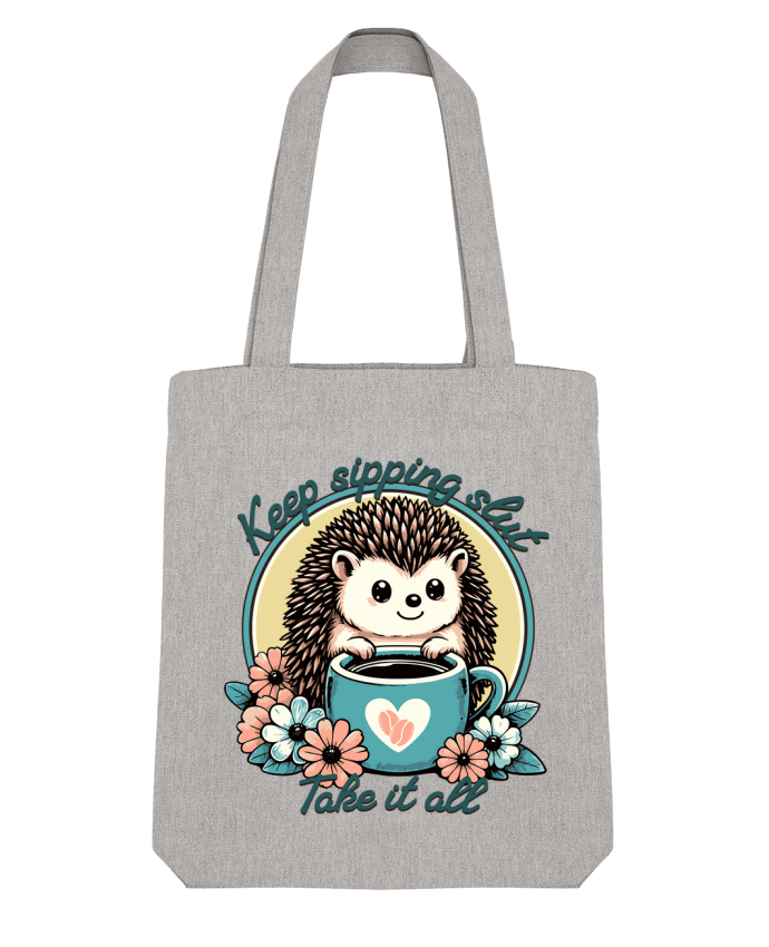 Tote Bag Stanley Stella Keep sipping par Mona Designs 