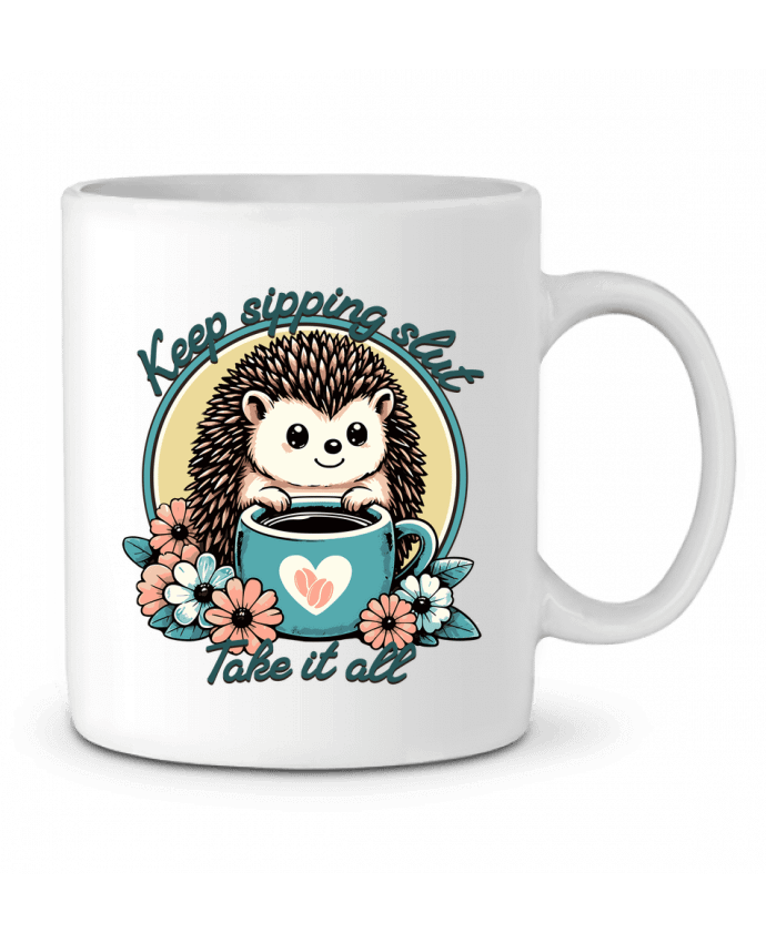 Mug  Keep sipping par Mona Designs