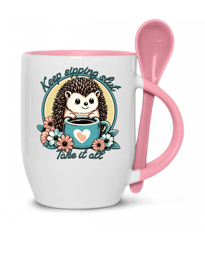  Tasse cuillère Keep sipping par Mona Designs