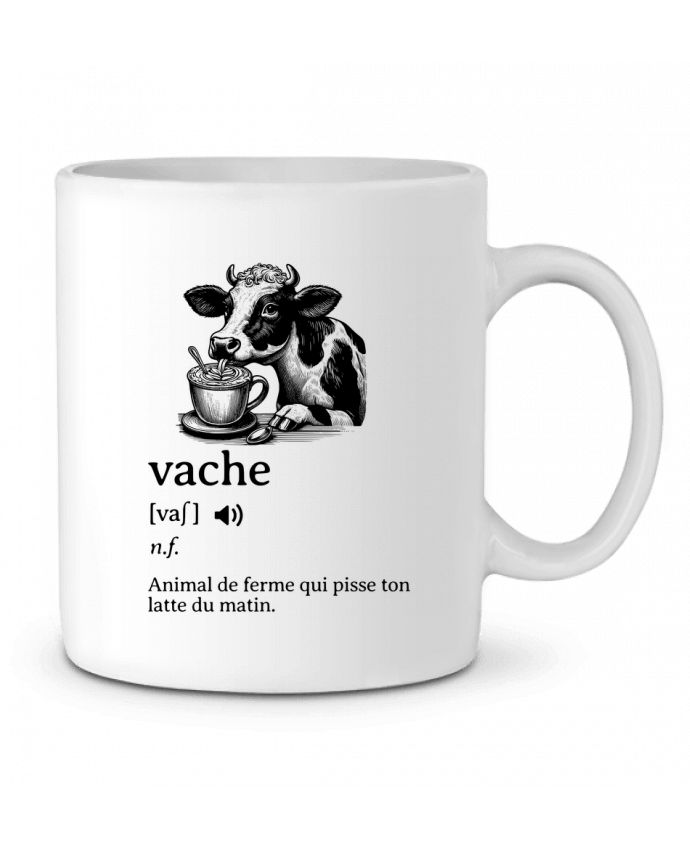 Mug  Vache définition par Mona Designs