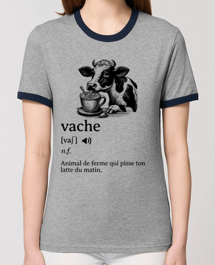 T-shirt Vache définition par Mona Designs