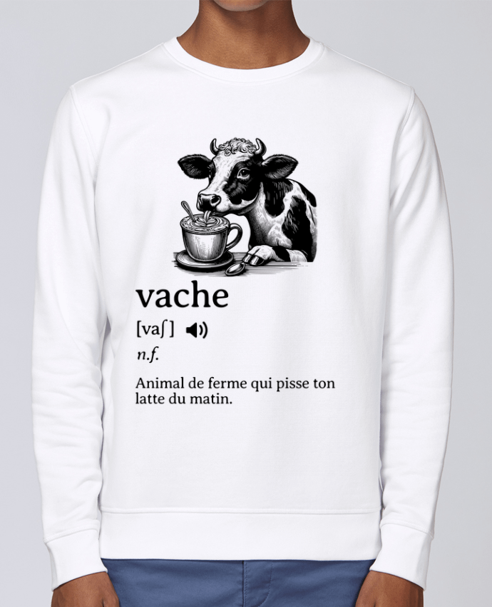 Sweatshirt Vache définition par Mona Designs