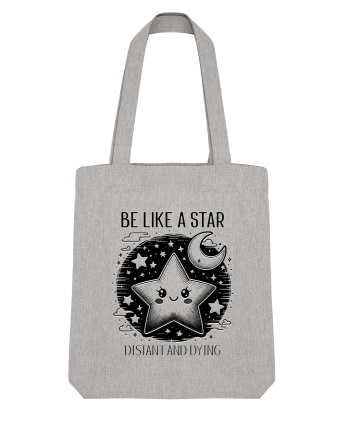 Tote Bag Stanley Stella Be like a star Blanc par Mona Designs 